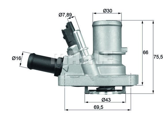 Fiat Punto Evo 2008-2012 Arası 1.4 Natural Power, 1.2, 1.4 Mahle Marka Termostat