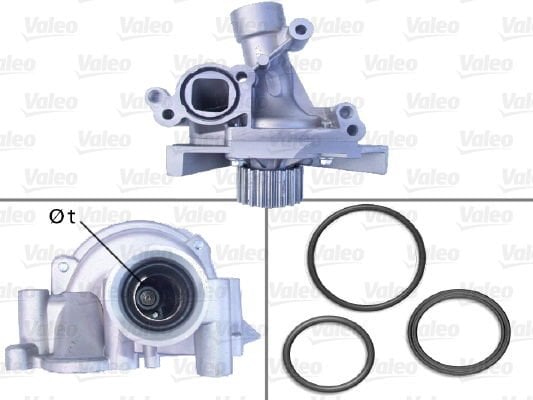 Peugeot 406 1995-2005 Arası 2.0 16V, 2.2 Valeo Marka Devirdaim Su Pompası