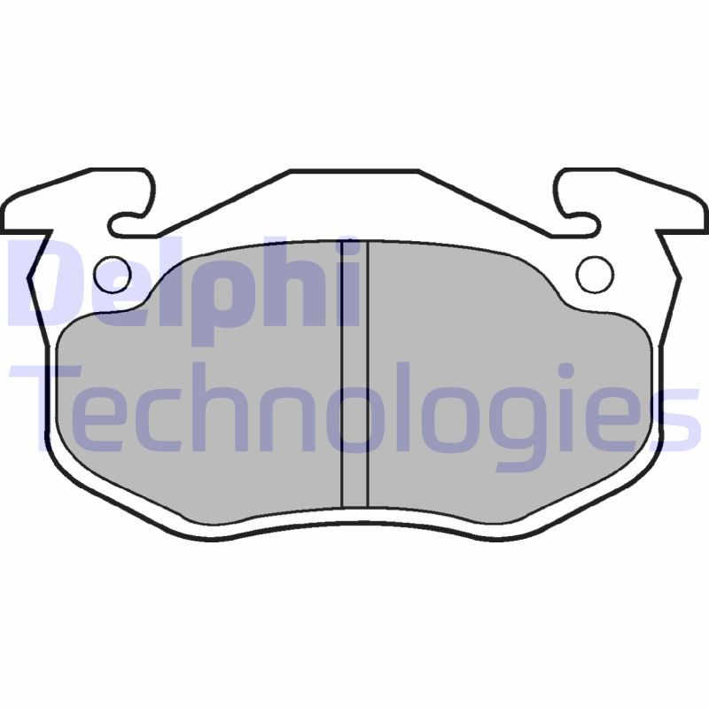 Renault Twingo 1993-2012 Arası 1.2 Delphi Marka Ön Balata
