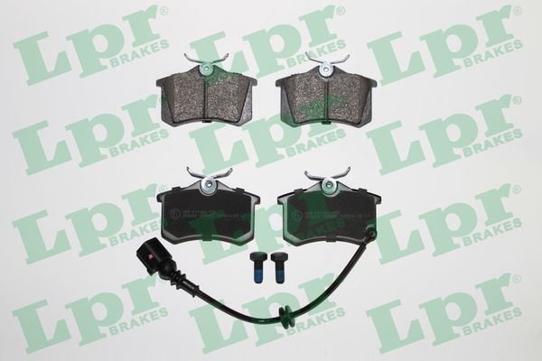 Volkswagen Lupo 1998-2005 Arası 1.4 16V, 1.2 TDI 3L, 1.4, 1.0, 1.4 TDI LPR Marka Arka Fişli Balata