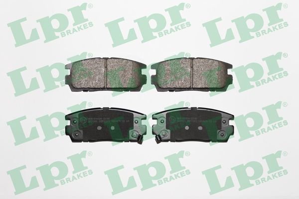 Chevrolet Captiva 2006-2010 Arası 2.2 D, 2.4 4WD, 2.2 D 4WD, 2.4, 2.0 D 4WD LPR Marka Arka Balata