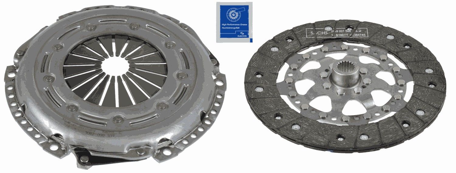 Peugeot 5008 2009-2017 Arası 1.6 HDi Sachs Marka Debriyaj Seti
