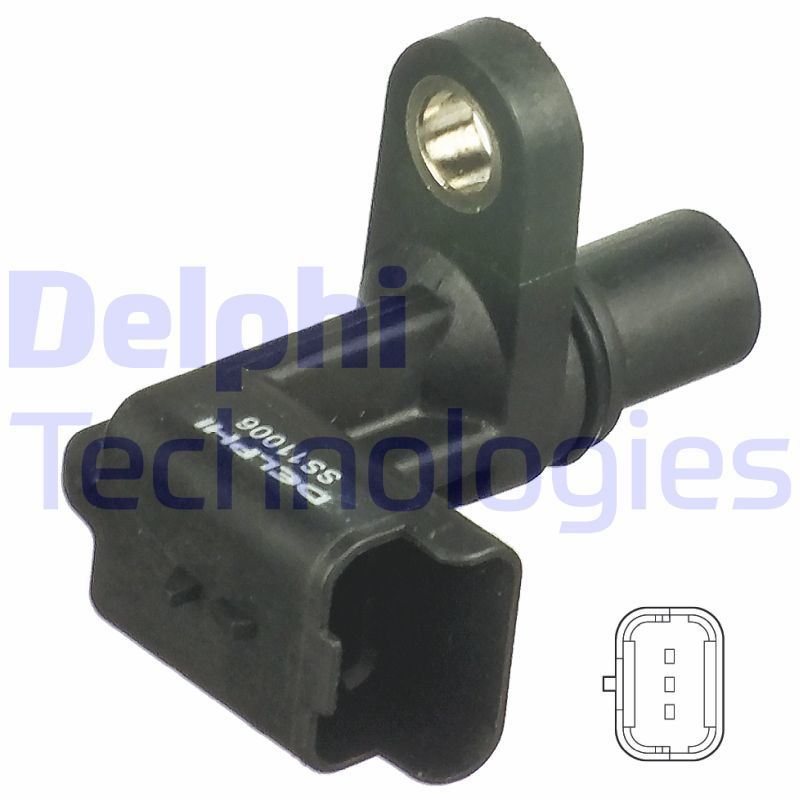 Peugeot 508 2010-2018 Arası 1.6 VTi, 1.6 THP Delphi Marka Eksantrik Devir Sensörü