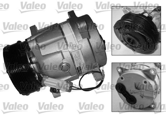 Citroen Xantia 1993-2003 Arası 1.9 Turbo D Valeo Marka Klima Kompresörü
