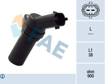 Fiat Ducato 2006-2010 Arası 140 Natural Power, 150 Multijet 2,3 D, 150 Multijet 3,0 D, 180 Multijet 3,0 D, 130 Multijet 2,3 D FAE Marka Krank Sensörü