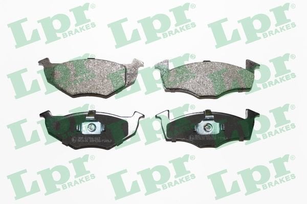 Volkswagen Polo 1994-1999 Arası 75 1.6, 45 1.0, 55 1.3, 60 1.4, 55 1.4, 64 1.9 D LPR Marka Ön Balata