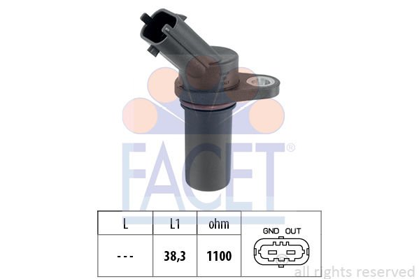 Fiat Ducato 2006-2010 Arası 140 Natural Power, 150 Multijet 2,3 D, 150 Multijet 3,0 D, 180 Multijet 3,0 D, 130 Multijet 2,3 D Facet Marka Krank Sensörü