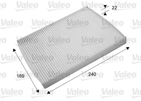 Ford Fiesta 2008-2012 Arası 1.6 Ti Valeo Marka Polen Filtresi