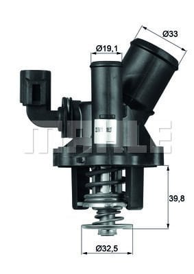 Ford Mondeo 2000-2007 Arası 1.8 16V, 2.0 16V Mahle Marka Termostat