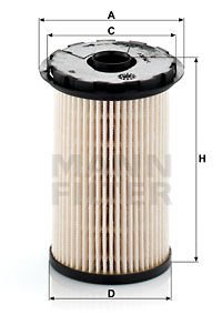 Ford Mondeo 2007-2015 Arası 1.8 TDCi Mann Marka Yakıt Filtresi