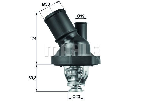 Ford Mondeo 2000-2015 Arası 1.8 16V, 2.3 Mahle Marka Termostat
