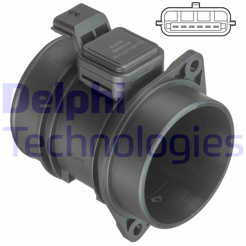 Renault Espace 2002-2006 Arası 2.0 dCi Delphi Marka Hava Debimetresi