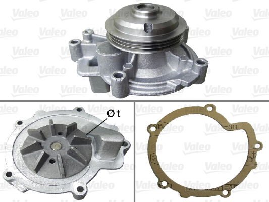 Peugeot 605 1989-1999 Arası 2.5 Turbo Diesel Valeo Marka Devirdaim Su Pompası
