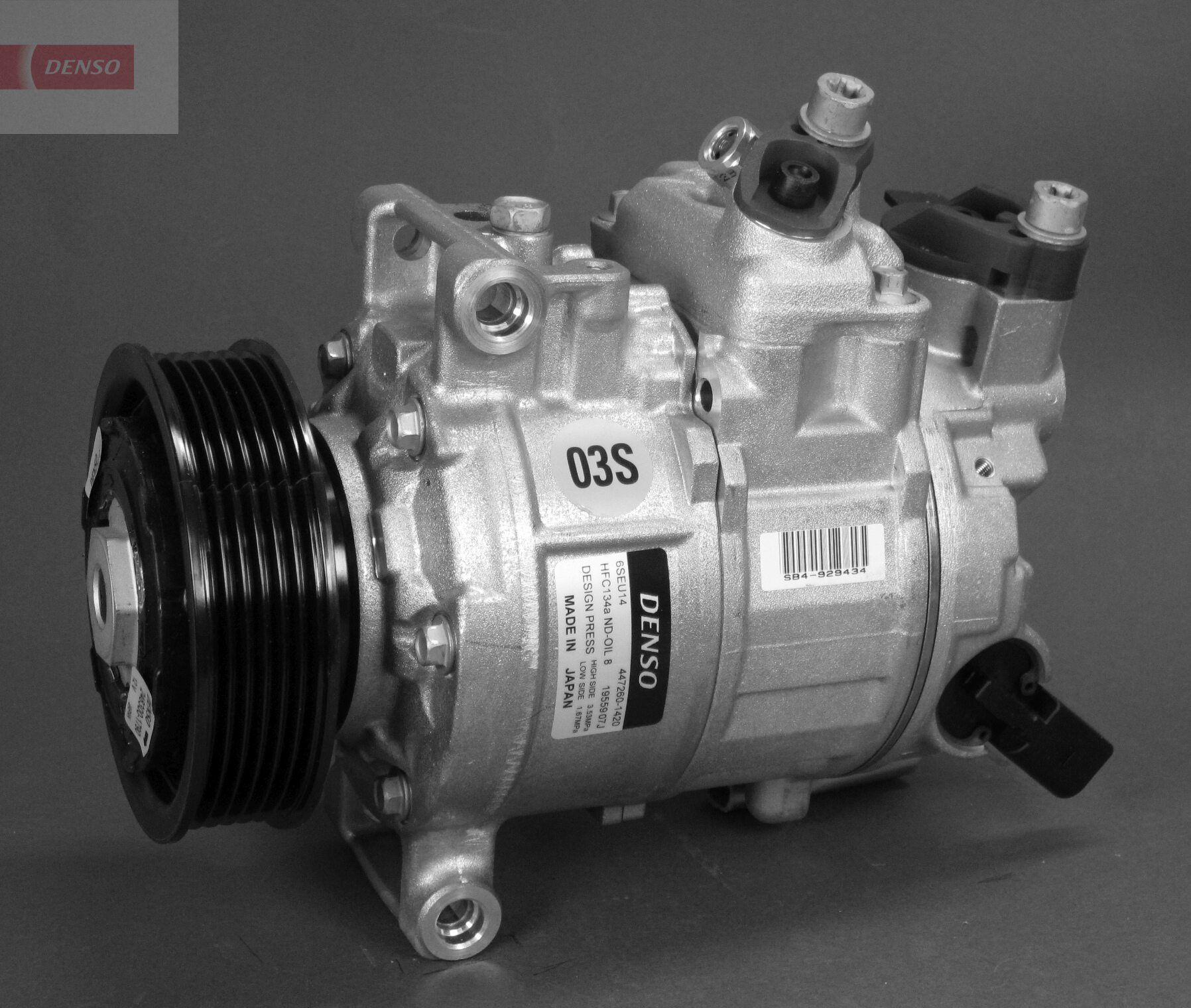 Audi A5 2007-2017 Arası 1.8 TFSI Denso Marka Klima Kompresörü