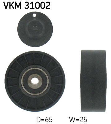 Seat Inca 1995-2003 Arası 1.9 SDI SKF Marka Vantilatör Kayış Gergi Rulmanı
