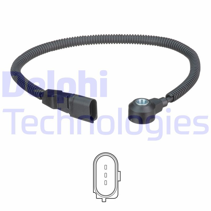 Volkswagen Golf 2008-2014 Arası 2.0 R 4motion Delphi Marka Vuruntu Sensörü