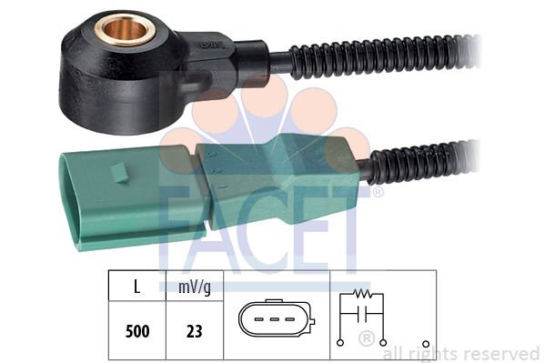 Volkswagen Golf 2008-2014 Arası 2.0 R 4motion Facet Marka Vuruntu Sensörü