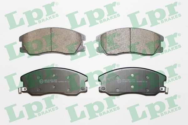 Chevrolet Captiva 2006-2010 Arası 2.2 D, 2.4 4WD, 2.2 D 4WD, 2.4, 2.0 D 4WD LPR Marka Ön Balata
