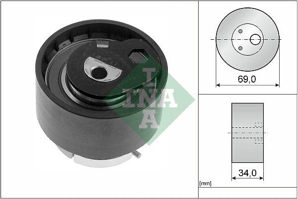 Citroen C5 2008-2012 Arası 2.7 HDi INA Marka Triger Gergi Rulmanı
