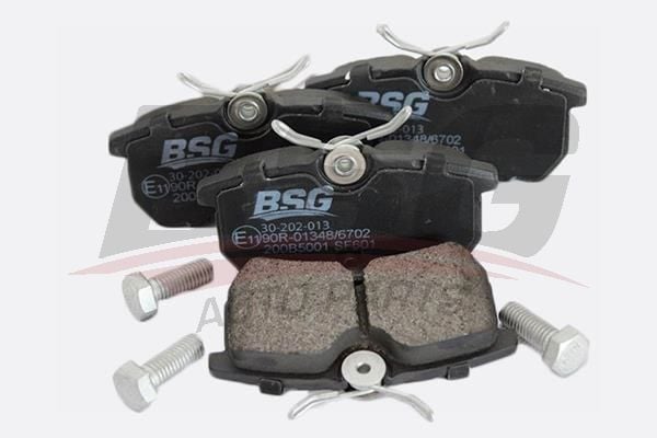 Ford Focus 1998-2009 Arası 1.6 16V, 1.4 16V, 1.8 16V BSG Marka Arka Balata