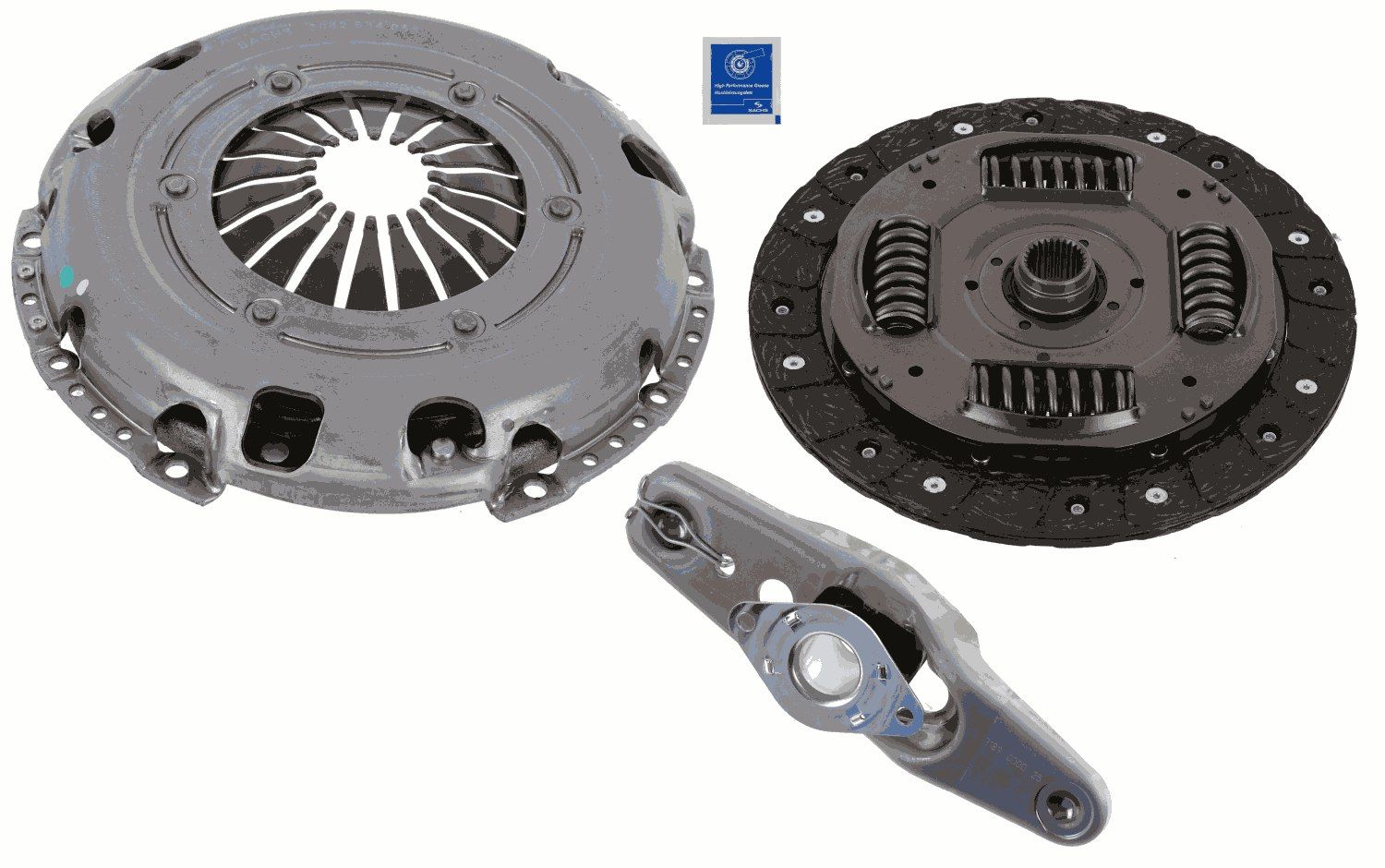 Skoda Fabia 1999-2014 Arası Sachs Marka Debriyaj Seti
