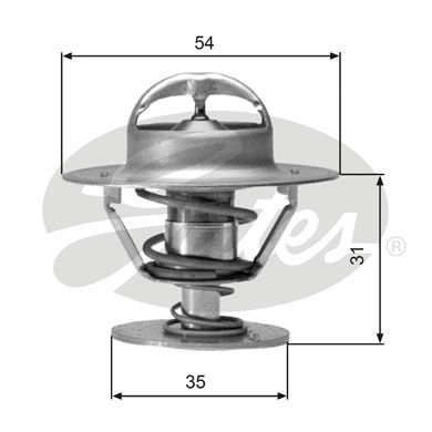 Ford Scorpio 1985-1994 Arası 2.8 i 4x4, 2.8 i Gates Marka Termostat