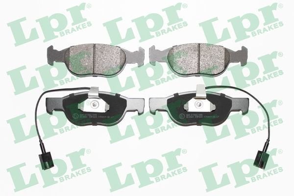 Fiat Brava 1995-2003 Arası 1.4, 1.6 16V LPR Marka Ön Fişli Balata