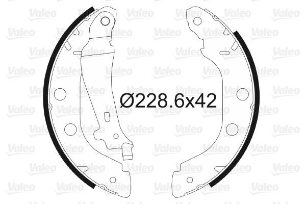 Renault Kangoo 1997-2001 Arası 1.6 16V bivalent, D 55 1.9, 1.5 dCi, 1.4, 1.2 Valeo Marka Pabuçlu Balata