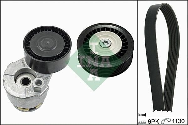 Dacia Sandero 2008-2012 Arası 1.5 dCi INA Marka Vantilatör Kayış Seti