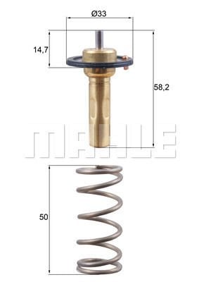 Ford Mondeo 2007-2015 Arası 1.6 EcoBoost Mahle Marka Termostat