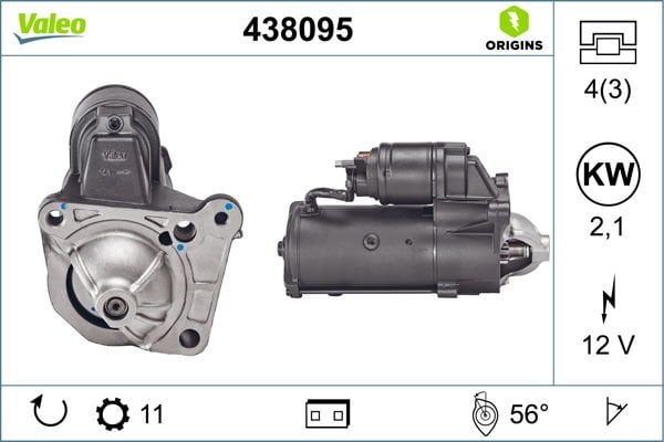Renault Laguna 2001-2007 Arası 1.9 dCi Valeo Marka Marş Motoru