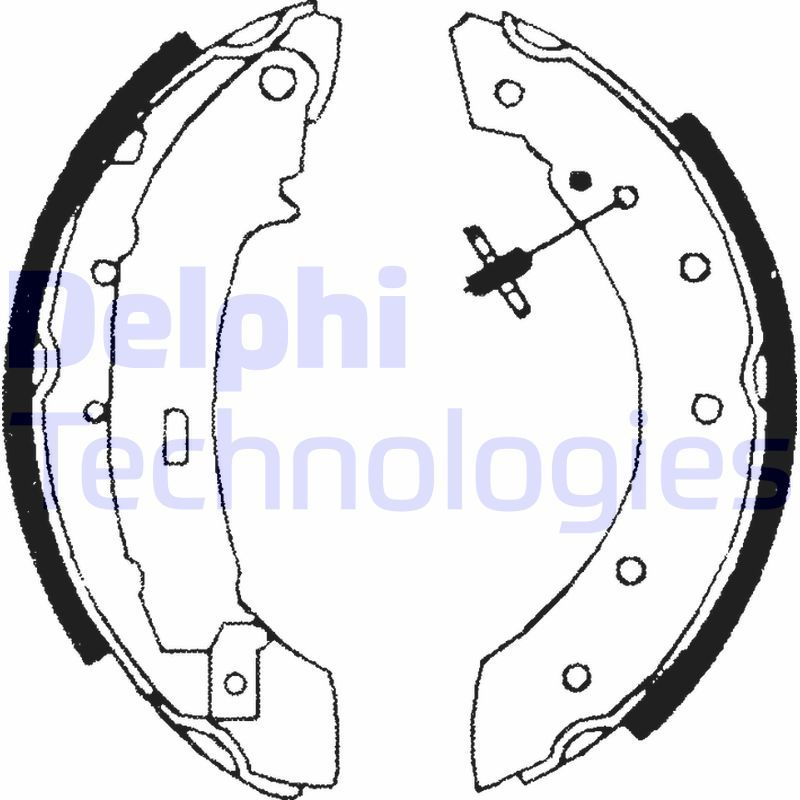 Peugeot 306 1993-2003 Arası 1.9 DT Delphi Marka Pabuçlu Balata