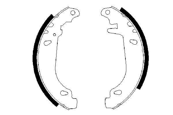 Citroen Zx 1991-1999 Arası 1.9 D, 1.4 i, 1.6 i, 1.8 i Bosch Marka Pabuçlu Balata