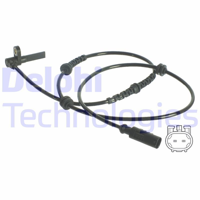 Fiat Ducato 2006-2010 Arası 0 D Delphi Marka Ön Abs Sensörü