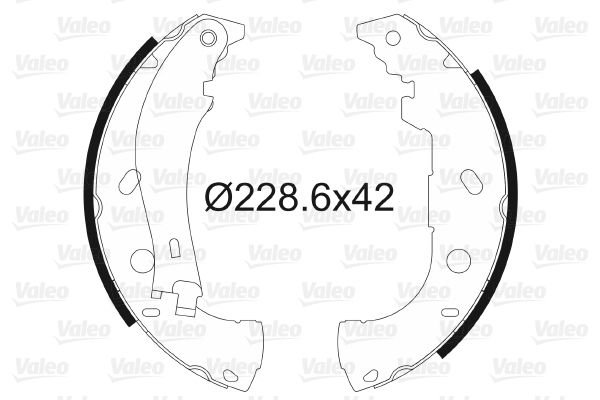 Fiat Palio 1996-2000 Arası 1.7 TD Valeo Marka Pabuçlu Balata