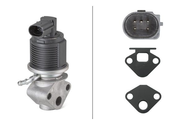 Volkswagen Polo 1994-1999 Arası 100 1.4 16V Hella Marka EGR Valfi