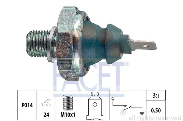 Volkswagen Polo 1994-1999 Arası 75 1.6, 100 1.4 16V, 60 1.4, 55 1.4, 50 1.0 Facet Marka Yağ Müşürü