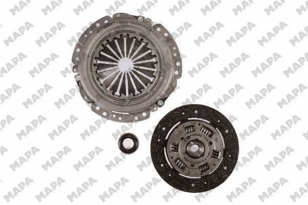 Peugeot 206 1998-2012 Arası 1.9 D Mapa Marka Debriyaj Seti