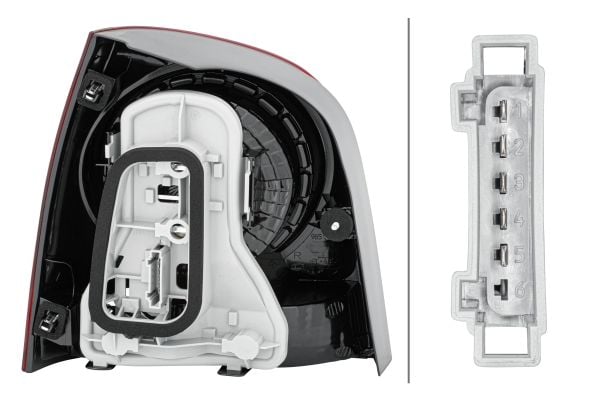 Volkswagen Polo 2001-2014 Arası 1.4 FSI Hella Marka Sağ Stop Lambası