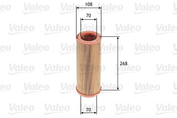 Fiat Doblo 2000-2005 Arası 1.9 JTD Multijet Valeo Marka Hava Filtresi
