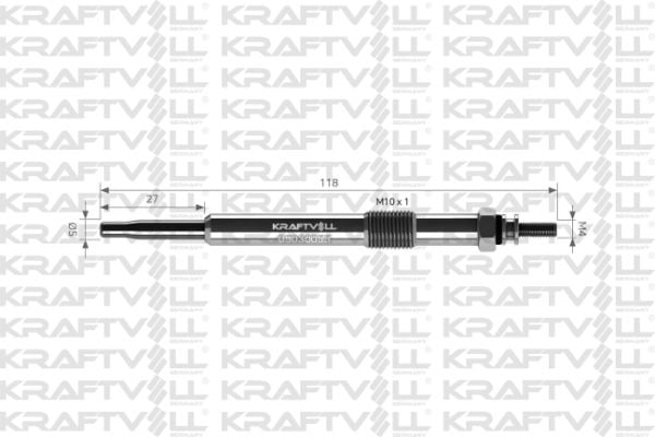 Peugeot 508 2010-2018 Arası 2.0 HDi Kraftvoll Marka Kızdırma Bujisi