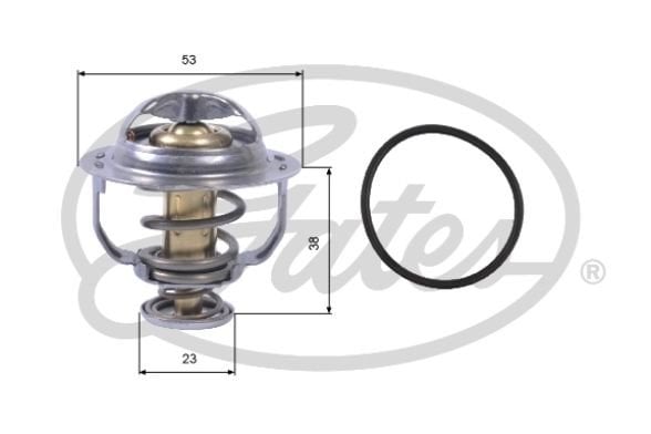 Skoda Superb 2008-2015 Arası 2.0 TFSI Gates Marka Termostat