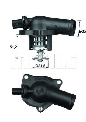 Audi A2 2000-2005 Arası 1.6 FSI Mahle Marka Termostat
