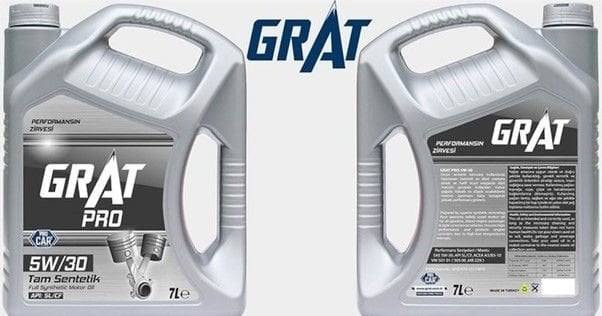 5W30 Motor Yağı Grat 7 LT GRT-605307