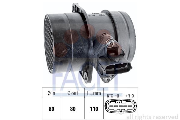 Ford Mondeo 2000-2007 Arası 1.8 SCi Facet Marka Hava Debimetresi