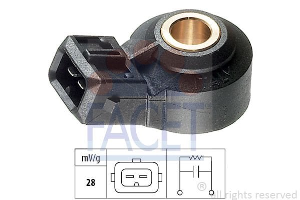 Seat Cordoba 1993-2002 Arası 1.4 i, 1.6 i Facet Marka Vuruntu Sensörü