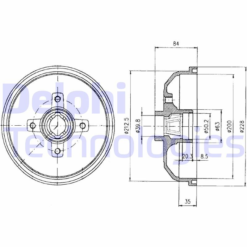 Chevrolet Corsa 1994-2010 Arası 1.4 GLS Delphi Marka Kampana