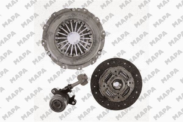 Renault Clio 2005-2014 Arası Mapa Marka Debriyaj Seti