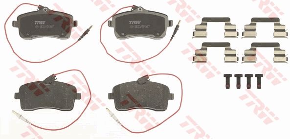 Peugeot 407 2004-2011 Arası 1.8 TRW Marka Ön Balata Fişli