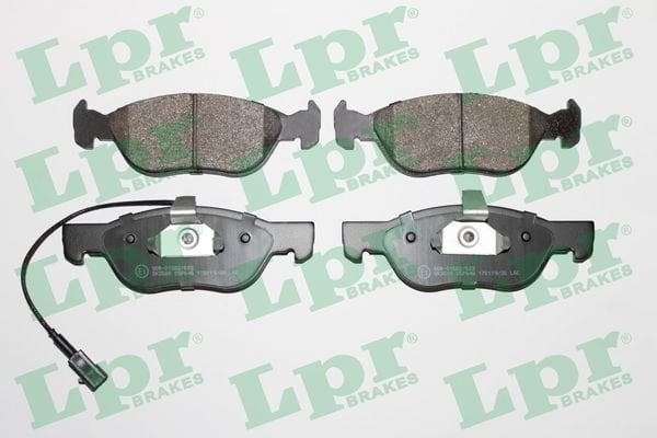 Fiat Marea 1996-2007 Arası 1.6 100 16V LPR Marka Ön Fişli Balata